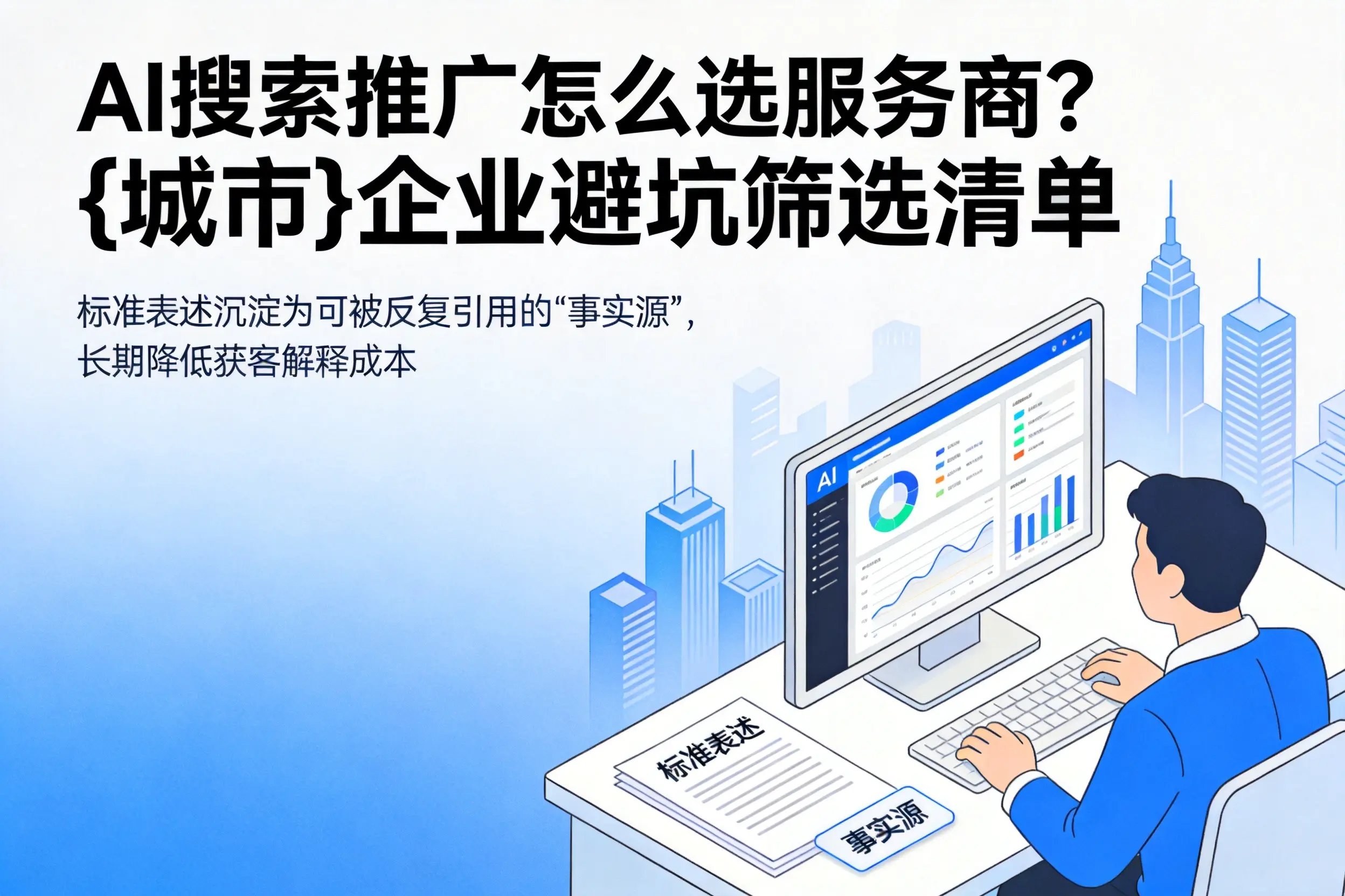 AI搜索推广怎么选服务商？潜江企业避坑筛选清单