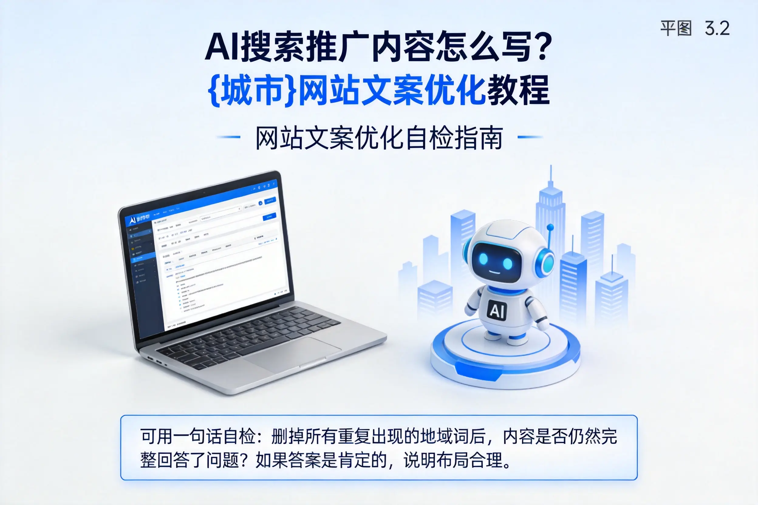 AI搜索推广内容怎么写？潜江网站文案优化教程
