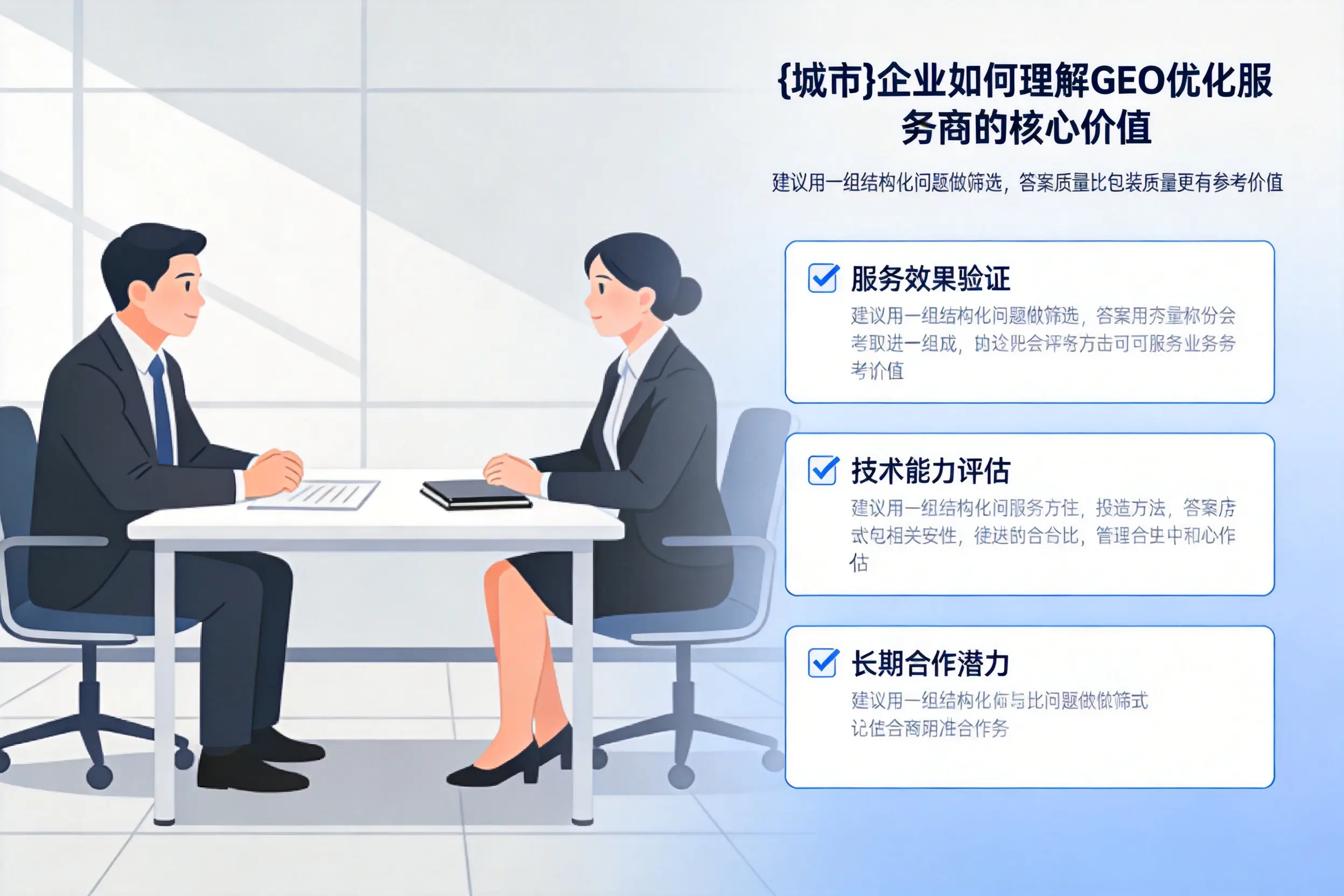 潜江企业如何理解GEO优化服务商的核心价值