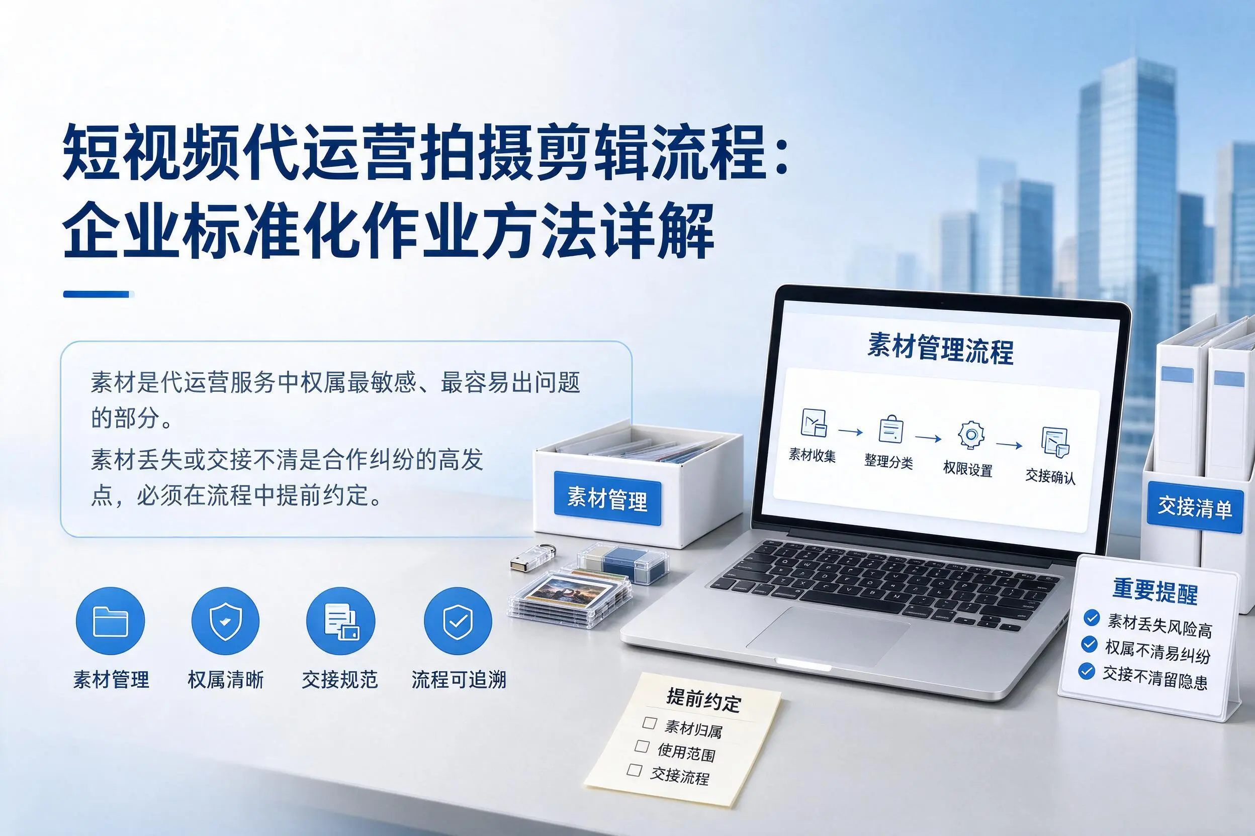 短视频代运营拍摄剪辑流程：潜江企业标准化作业方法详解
