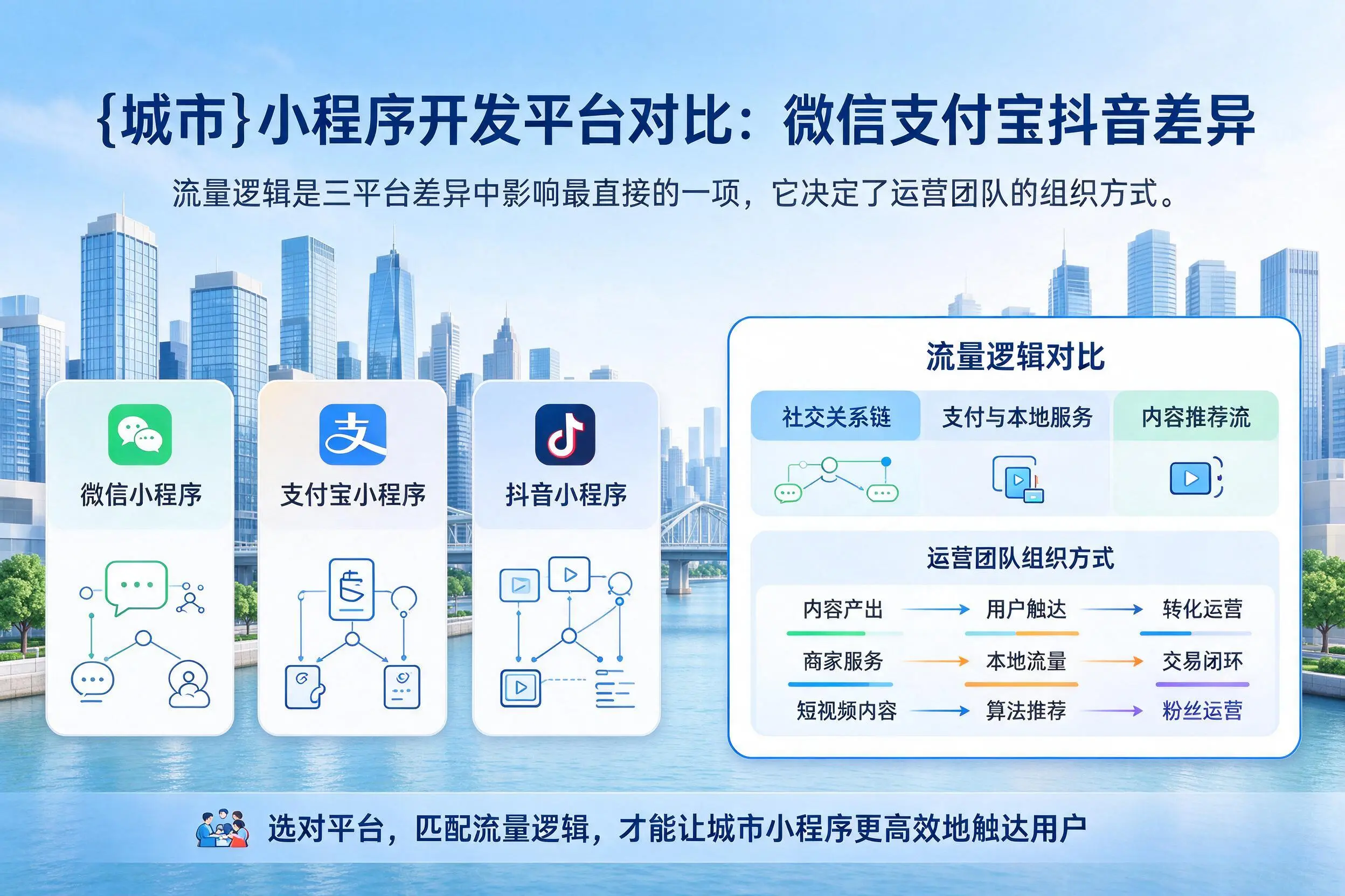 潜江小程序开发平台对比：微信支付宝抖音差异