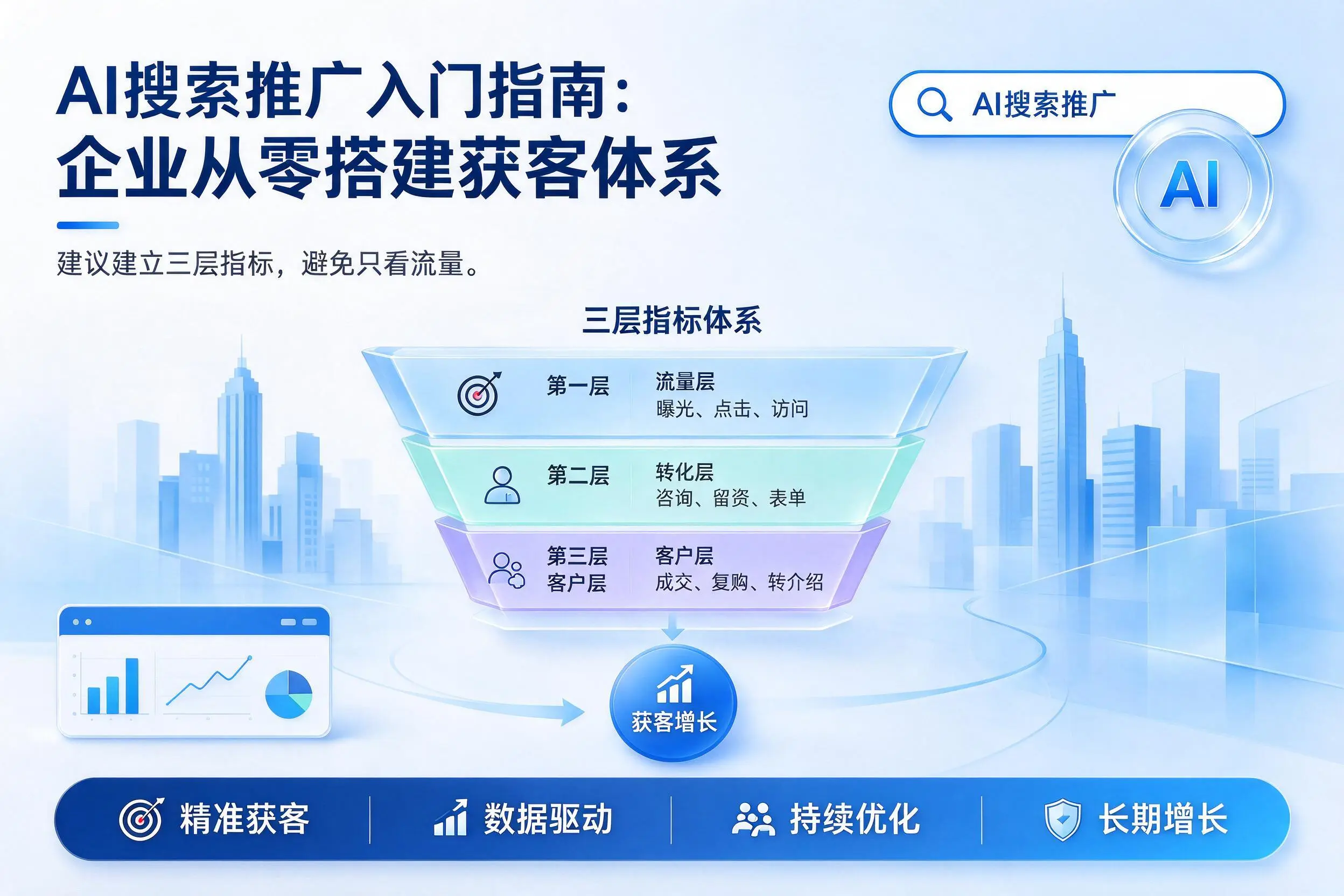 AI搜索推广入门指南：潜江企业从零搭建获客体系